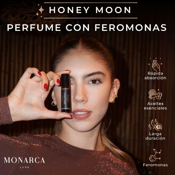 PERFUME DE CONQUISTA FEROMONAS HONEY MOON LUXE VERDADEDO